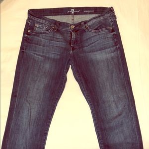 7 for all mankind Blue Jeans